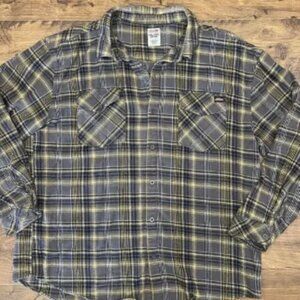 Dickies Plaid Overshirt 3X‎ 54-56 Travis Scott Style Streetwear Hip Hop Work